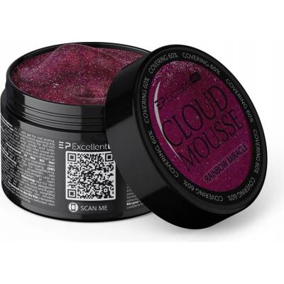 Excellent Pro stavební gel Cloud Mousse Rainbow Miracle 50g