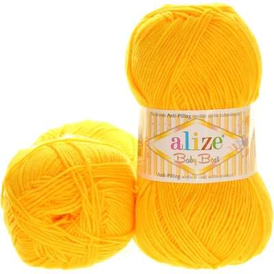 Alize Baby Best 216 sytě žlutá