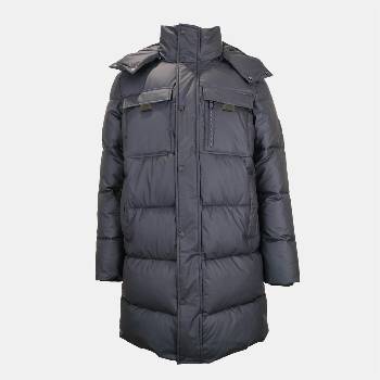 Jack Wills Яке Jack Wills Men's Hooded Long Puffer Jacket - Black