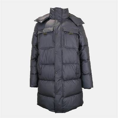 Jack Wills Яке Jack Wills Men's Hooded Long Puffer Jacket - Black