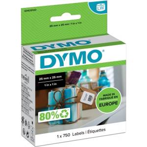 DYMO Етикетен принтер Dymo LabelWriter 25 мм x 25 мм многоцелеви стикери (S0929120)