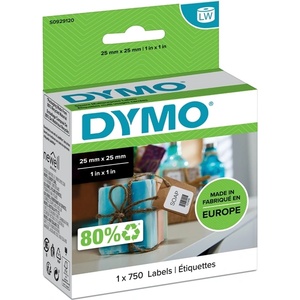 DYMO Етикетен принтер Dymo LabelWriter 25 мм x 25 мм многоцелеви стикери (S0929120)