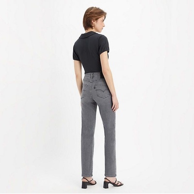Levi's 724 HIGH RISE STRAIGHT BLACK SAILS WARM 1888302360