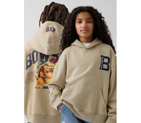 GAP & Super Mario hnedá