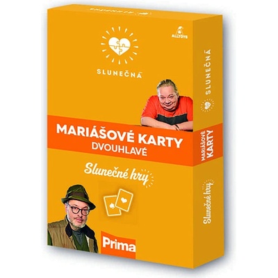 Slunečná Mariášové karty dvouhlavé