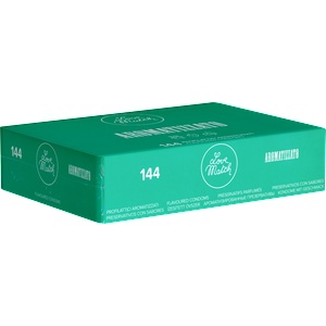 Love Match Bulk-Pack: Aromatizzato, 144 colourful condoms