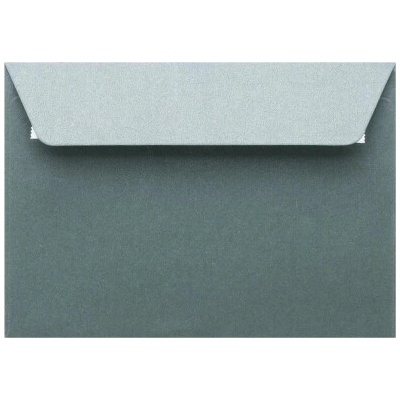 Metalická (perleťová) obálka tmavá zelená C5 (162x229mm) PS