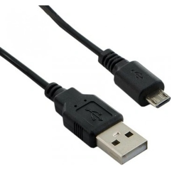 4World 07947 USB 2.0 MICRO 5pin, AM / B MICRO, 1m, černý