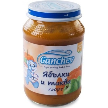 Ганчев пюре ябълки и тиква - 190 г