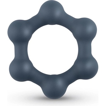 Boners Hexagon Cockring Steel Balls пръстен за пенис 7, 5 см