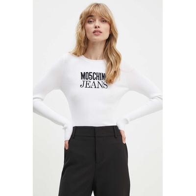 Пуловер Moschino Jeans дамски в бежово от лека материя 0926.8205 (0926.8205)