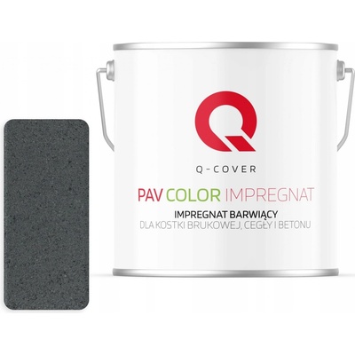 Impregnace Q-COVER na dlažbu, cihly, betonu šedá antracit 7016, 5 l