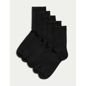 Marks & Spencer 5 чифта чорапи до глезена Sumptuously Soft Marks & Spencer черни Marks & Spencer | Cheren | ЖЕНИ | 35 1/2-38