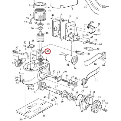 PMCU7.4630 ložisko 6204 20x47x14 pre ROBO1000