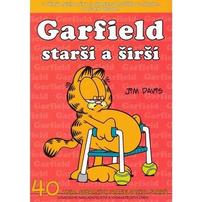 Garfield Starší a širší (č.40) (Davis Jim)