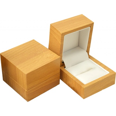 Jantario krabička na retiazku 8,3 x 8,3 x 4,8 cm 101025 svetlé drevo