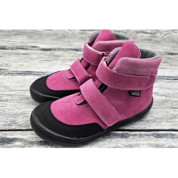 Jonap kožené zimní boty s membránou Jerry růžová