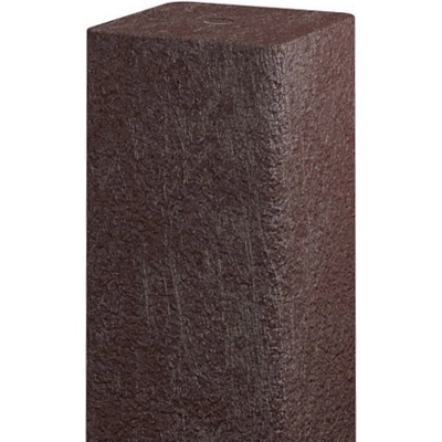 Recyklátový hranol 50x50 mm,2 m, hnědý