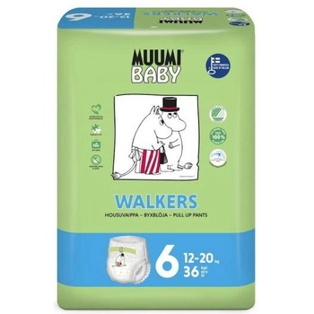 Muumi Baby Пелени гащички еднократни 6 Junior 12-20kg 36бр Baby Muumi