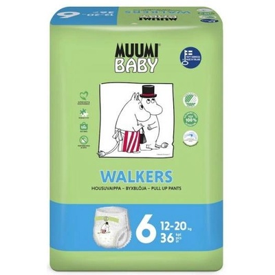 Muumi Baby Пелени гащички еднократни 6 Junior 12-20kg 36бр Baby Muumi