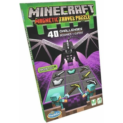 Ravensburger ThinkFun Minecraft Magnetická cestovní hra