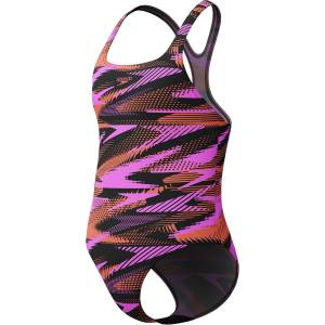 Speedo Цял бански girls hyperboom allover medalist