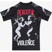 Rashguard Manto s kr.rukáv ANGELS černý