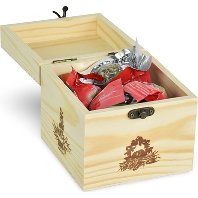 Creano Kolekce čajů White Tea dřevěná krabička 6 ks