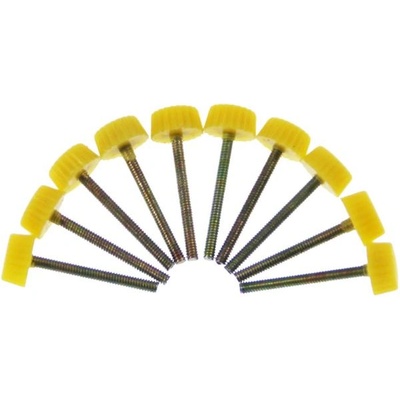 ASTRA Винт M2x19mm с пластмасова глава жълта (10)