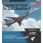 Academy Комплект модел самолет 12636 - Руска военновъздушна сила Ту-22М3 Backfire C (1: 144)