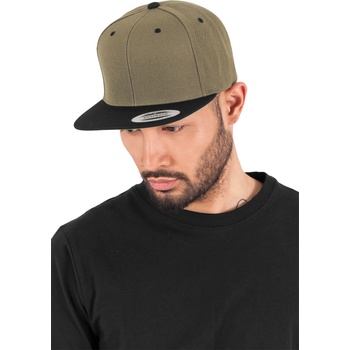 Urban Classics Шапка с козирка в цвят маслина Classic Snapback 2-Tone UB-6089MT-00595 - Маслина, размер one size