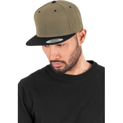 Urban Classics Шапка с козирка в цвят маслина Classic Snapback 2-Tone UB-6089MT-00595 - Маслина, размер one size