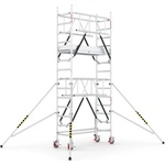 Bisonte Професионално мобилно алуминиево скеле CONDOR ProTUBE SN5.2/ 5, 2 м (ProTUBE SN5.2)