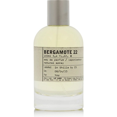Le Labo Bergamote 22 parfémovaná voda unisex 100 ml