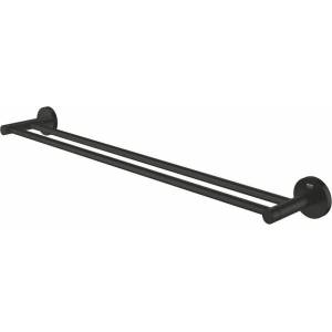 GROHE Essentials двоен държач за кърпи, матово черен, 60 см (1024732430)