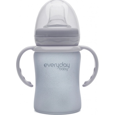 Everyday Baby hrneček sklo odolný quiet grey 150 ml