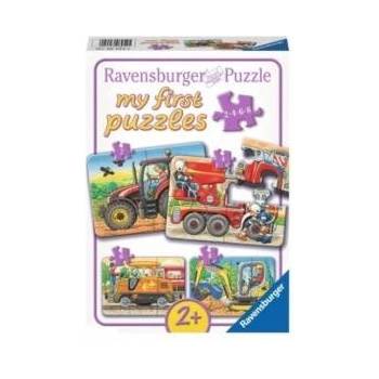 Ravensburger Puzzle 2-4-6-8 Elements At Work