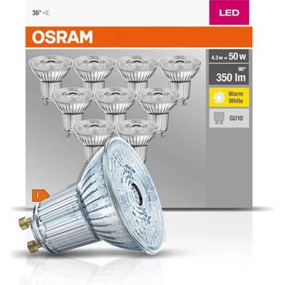 OSRAM Žiarovka LED PAR165036 GU10 4,3W/827 10balenie BASEPAR1650 36°