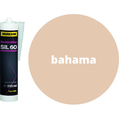Murexin SIL 60 Sanitárny silikón 310 g bahama