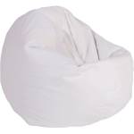 PUFRELAX Пуф, за деца, 210л. , Relaxo - White, Еко кожа, Пълнеж от Полистиролни перли, 8104 (PUF-G-R-CR-WH) - topmall