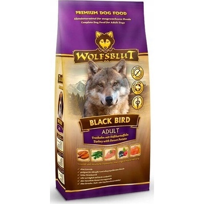 Wolfsblut Dog Black Bird Adult krůta a batáty 2 kg