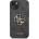 GUESS Гръб Guess PU 4G Metal Logo Case за iPhone 14 Plus - Сив
