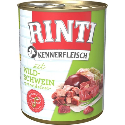 RINTI 24x800г глиган RINTI Kennerfleisch консервирана храна за кучета