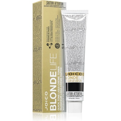 Joico Blonde Life Quick Tone Liqui бърз тоник за руса коса цвят Clear 74ml