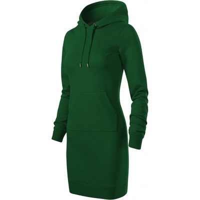 Malfini Snap šaty dámské lahvově zelená