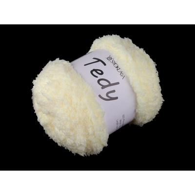 Pletací příze Tedy 100 g Varianta: 2 (08) krémová světlá, Balení: 1 ks 57861/147359/267041