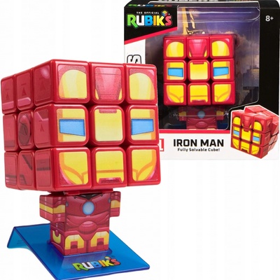 Spin Master Rubikova kocka 3 x 3 Iron Man