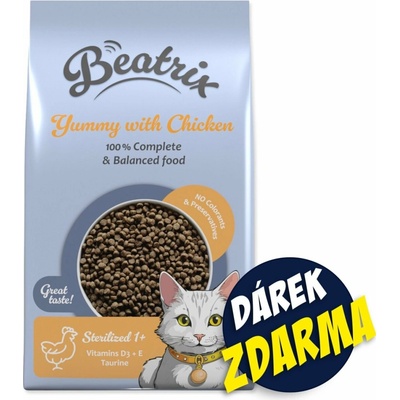 Beatrix Sterilized Cat s kuracím 10 kg