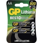 EMOS 2 бр. литиеви батерии aa gp lithium 1, 5v (ems064)