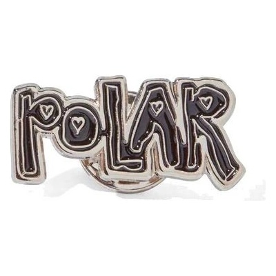 Polar ODZNÁČEK Heart Logo černá 549656